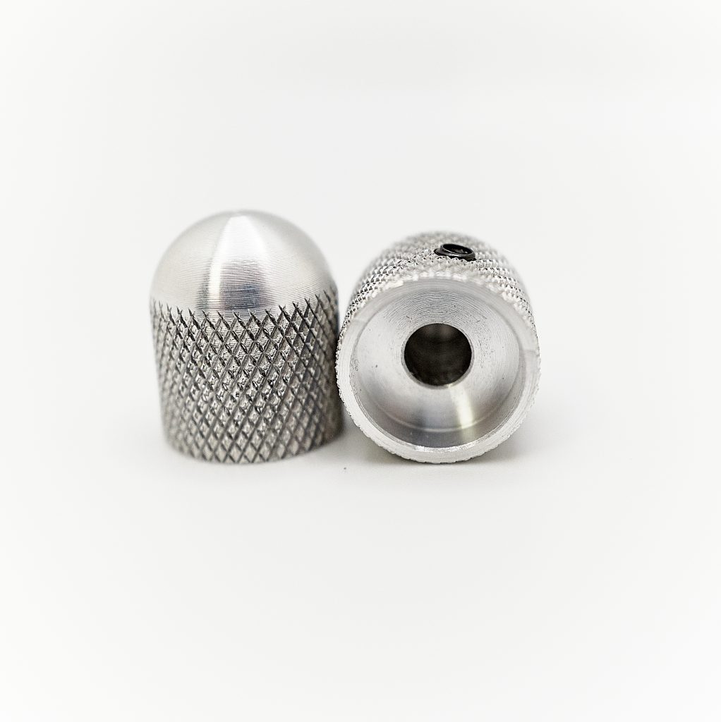 Aluminum Small Diamond Unpolished Knurl